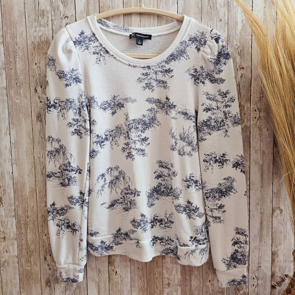 INC puff Sleeve Sweater S